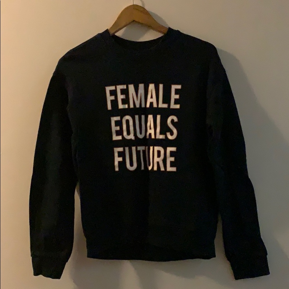 H&M Female Equals Future Crew Neck Sweatshirt